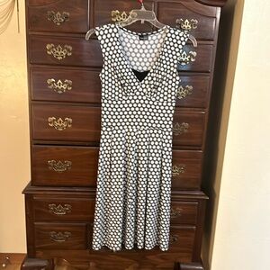 Black and White Bisou Bisou dress, SZ M